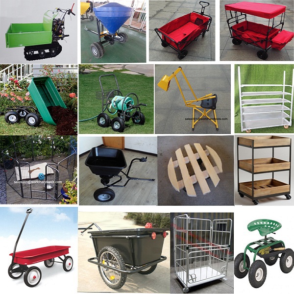 Garden Utility Cart Steel Garden Dump Cart