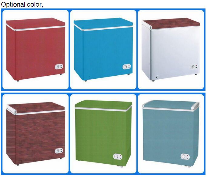 200 L Color Chest Freezer Small Deep Freezer Room