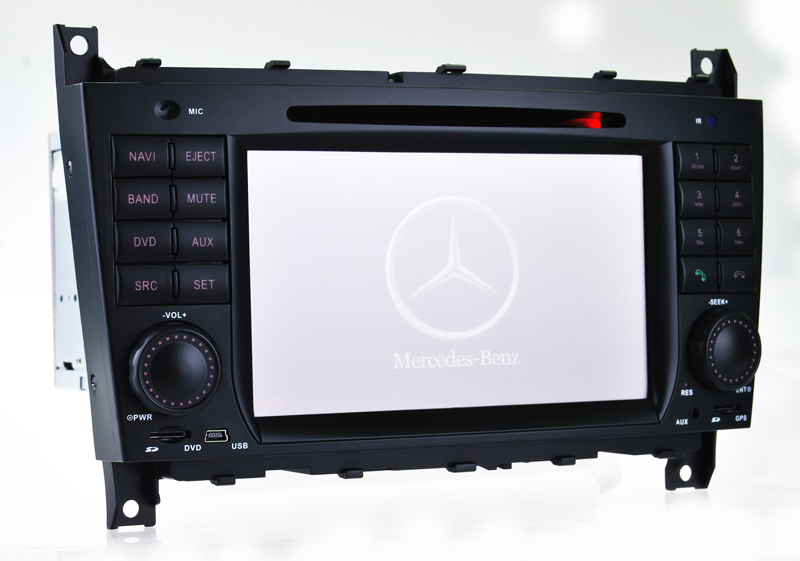 Hualingan GPS Vehicle Sysytem DVD Player for Benz C W203 Clk W209 DVD Navigation