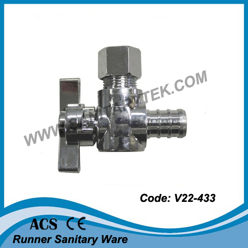 Mini Angle Ball Valve (PEX*OD Comp.)