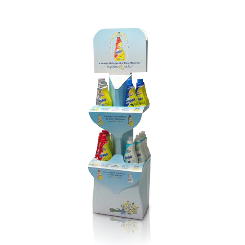 Pop Counter Display Stand, Stylish Cardboard Display Shelf