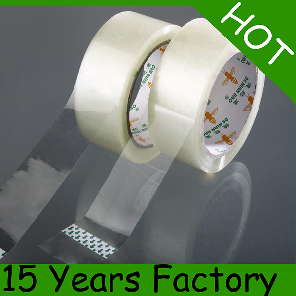 BOPP Self Adhesive 48mm Flat Shrink Packing Tape