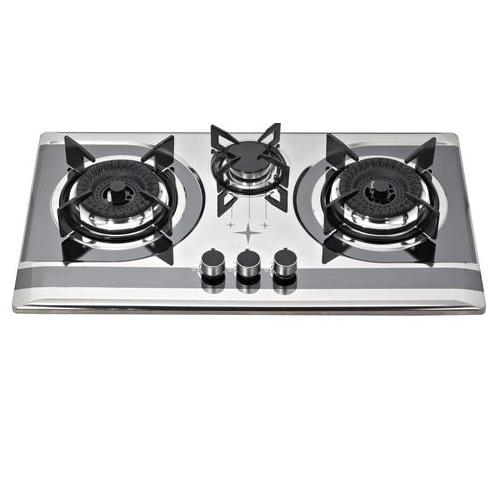 Cast Iron Pan Supporter 3 Gas Burner, Gas Cooker