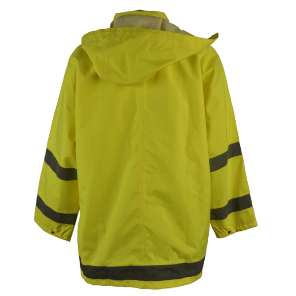 Breathable Waterproof Rain Jacket/ Waterproof Jacket/ High Visibility Jacket/ Workwear Jacket