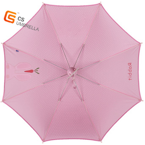 Plastic Cute Handle Outdoor Child Umbrella (YS-SK001A)