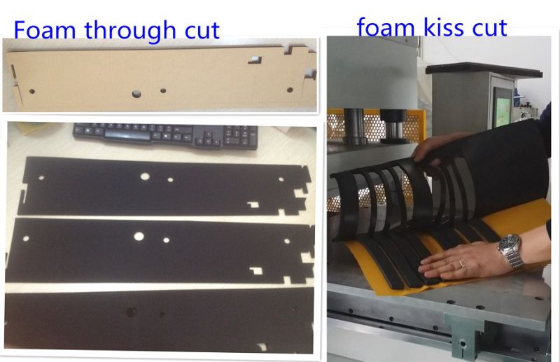 Die Cutting Machine with Kiss Cut for Foam Insulation