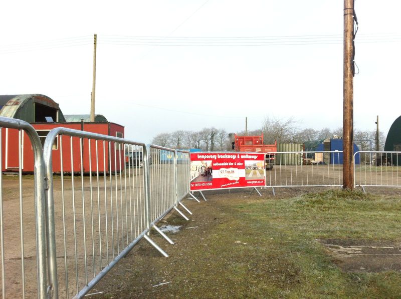 Crowd Control Barriers with Welded Legs (TS-CCB01)