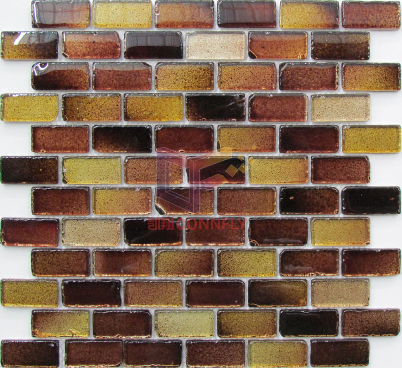 Broken Edge Latest New Design Glass Mosaic (CFC619)