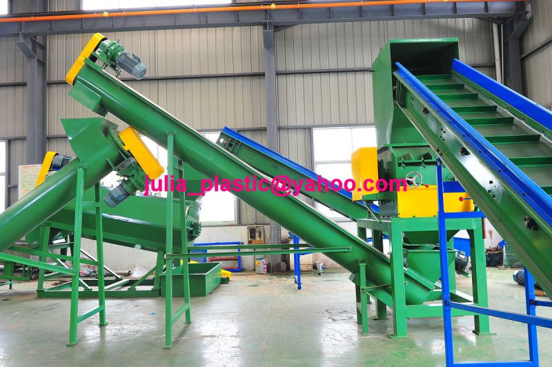 Automatic PE PP Plastic Film Wasing Washing Recycling Line