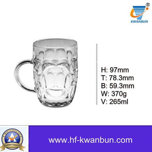 Drinking Glass Beer Mug with High Quality Glass Tumbler Kb-Hn0323