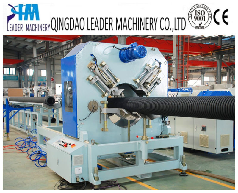 HDPE Double Wall Corrugated Pipe Extruder Extruding Line Machine