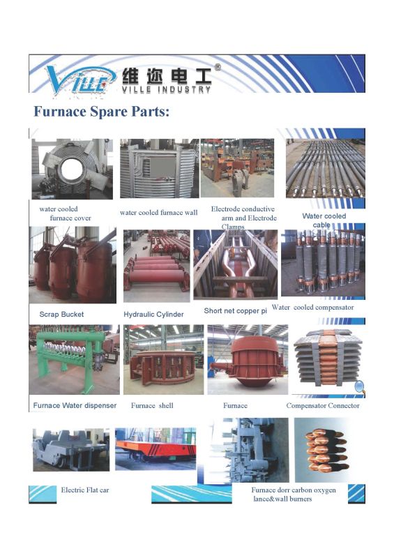 Electric Arc Furnace Tube Type Furnace Wall