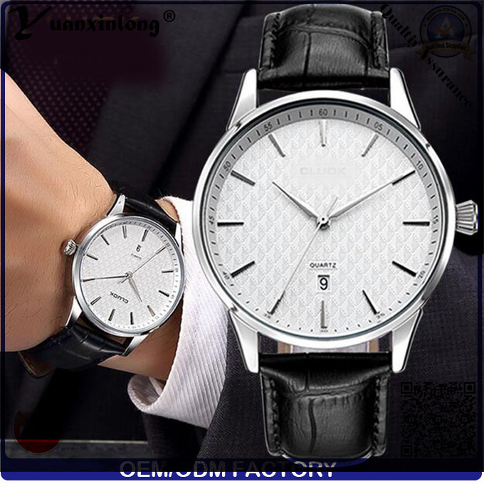 Yxl-555 Stainless Steel Watch Case Sapphire Glass 3 Waterproof Men Wrist Watch