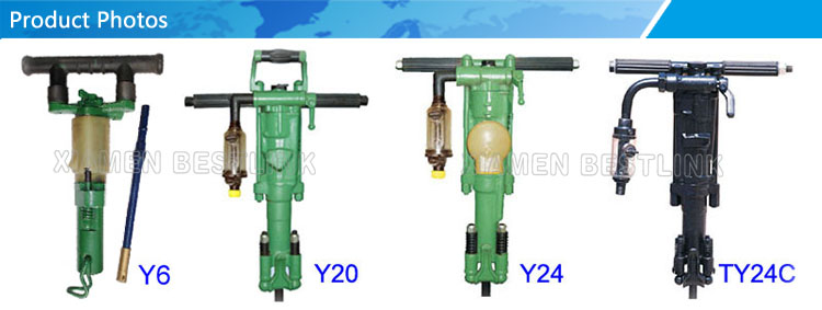 Hand-Held Rock Drill Machine for Quarrying