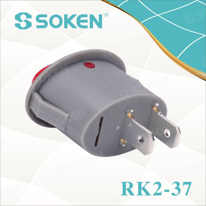 Oval Rocker Switch