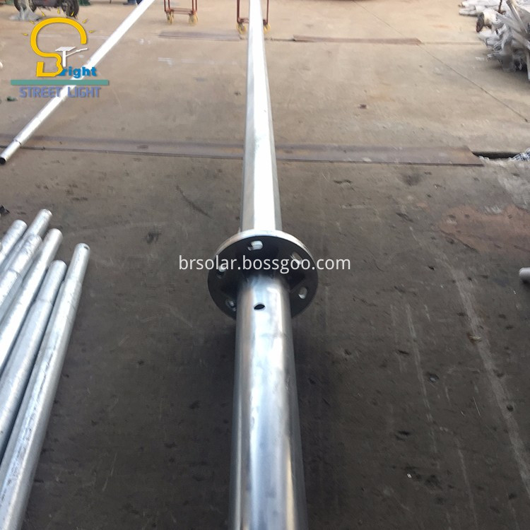 BR Solar Street Hot-Dip Galvanized Pole