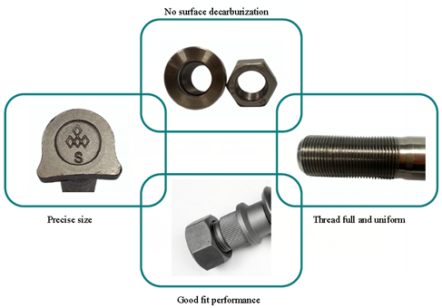 40cr Steel High Tension Center Bolt