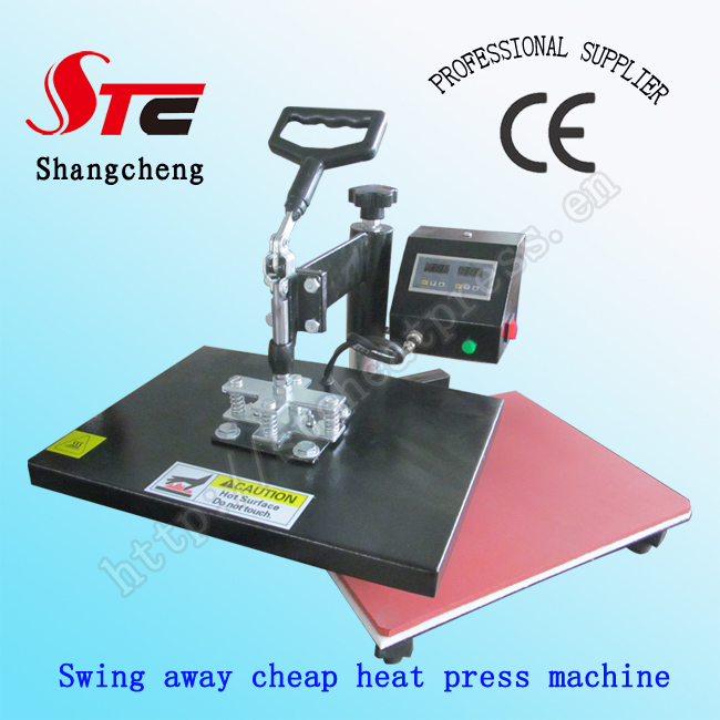 Simple Shaking Head Heat Press Machine C T-Shirt Heat Press Heat Transfer Machine