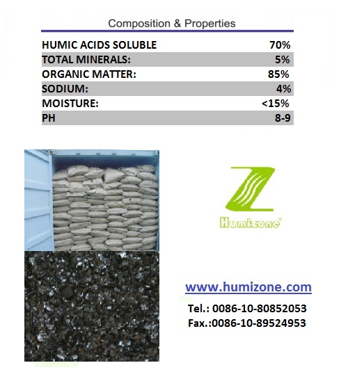 Humizone HA-Na-70-F Sodium Humate