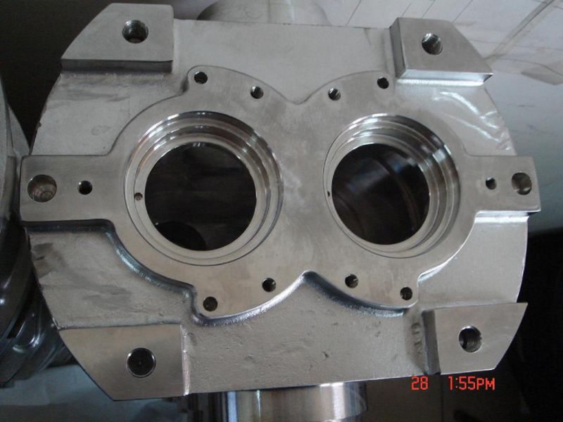Steel Alloy Gearbox Housing with CNC Machining