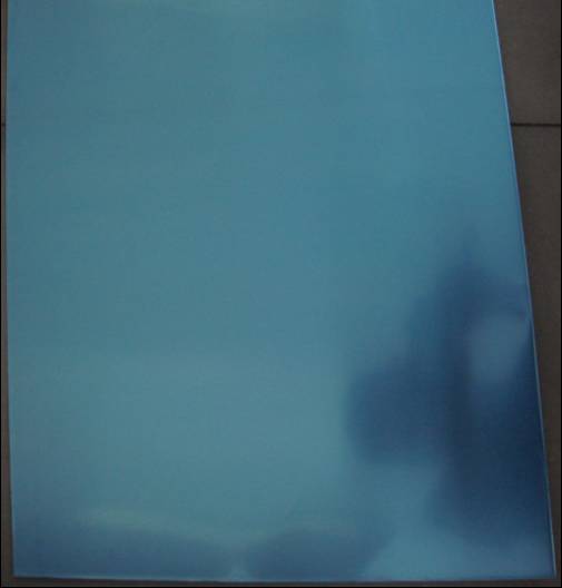 Cold Rolling Aluminum Sheet for Construction/Decoration/Electronic Products with Blue PVC