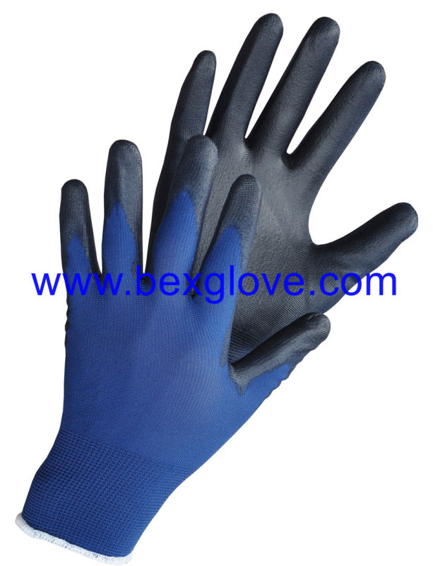 15 Gauge Nylon Liner, PU Coated Glove