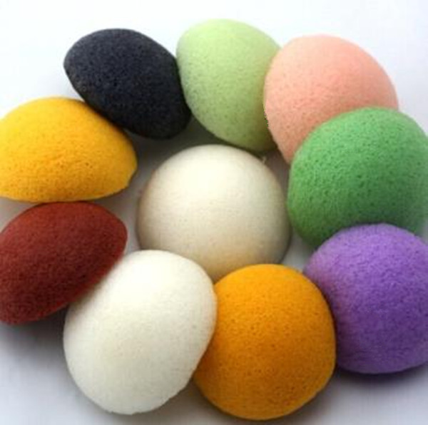 Colorful Washable Organic Konjac Sponge