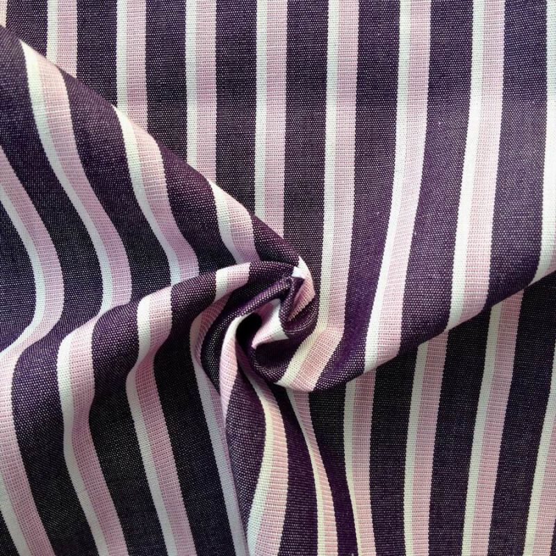 Cotton Yarn Dyed Stripe Fabric (QF13-0207)