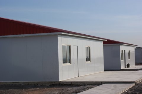 Prefabricated Steel Fast Assemble Refugees House