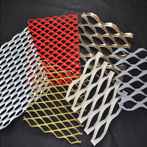 Diamond Mesh Metal Panels/Decorative Aluminum Expanded Metal