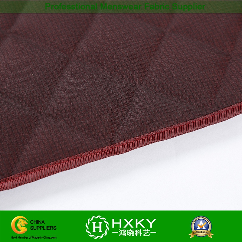 Compound Polyester Fabric with Diamond Stitch for Quilted Jacket