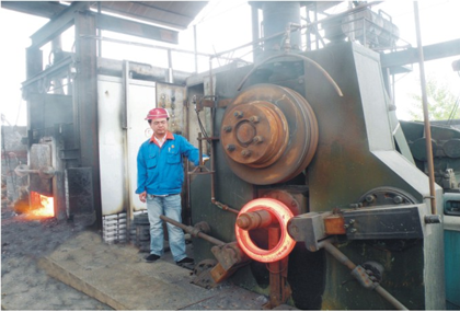 Duplex Steel Wn RF Flange Forged Flange to ASME B16.5 (KT0015)