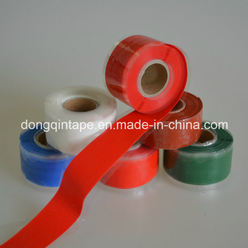 Waterproof Self Fusing Silicone Rubber Tape with 0.5mmx25mmx3m for Leaking Pipes
