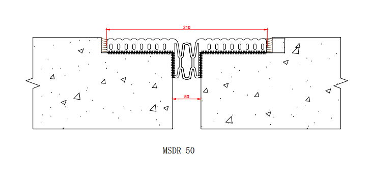 Construction Materials Building Flexible Rubber Expansion Joint (MSDR)