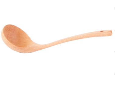 Soild Beech Wood Soup Ladle