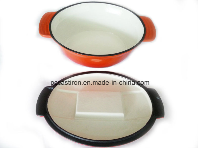 Oval Enamel Cast Iron Dutch Oven Manufacturer From China.