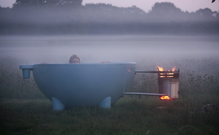 Fire Coil Heat SPA Pools Hot Tub Dutch Bath Tub