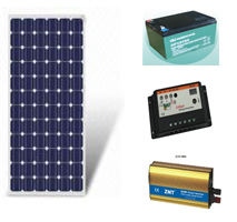 100W off-Grid Solar Electric System Complete Kit