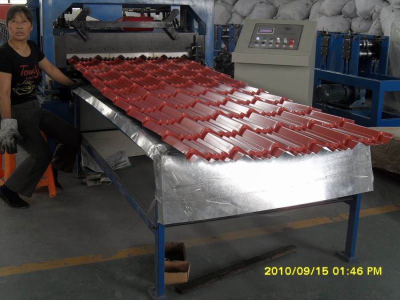 High Quality Color Steel Tile Roll Forming Machine