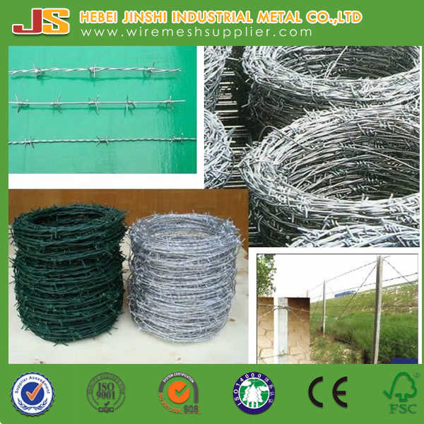 High Tensile Galvanized Fence Wire Roll, Barbed Wire