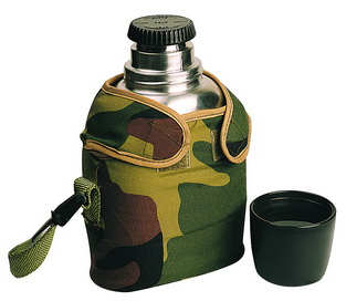 Svt-750 Stainless Steel Double Wall Vacuum Military Canteen Svt-750 Vacuum