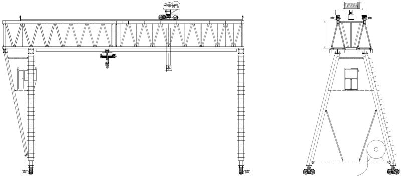 Truss Gantry Crane- Economical Lifting Solutiion of Gantry Crane