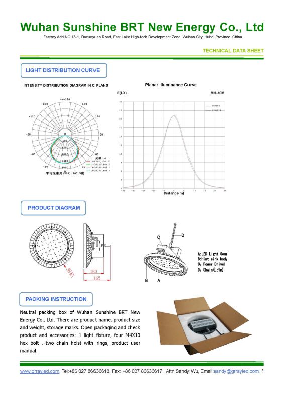 90W Industrial LED High Bay Canopy Light Fixture (Bfz 220/90 Xx F)