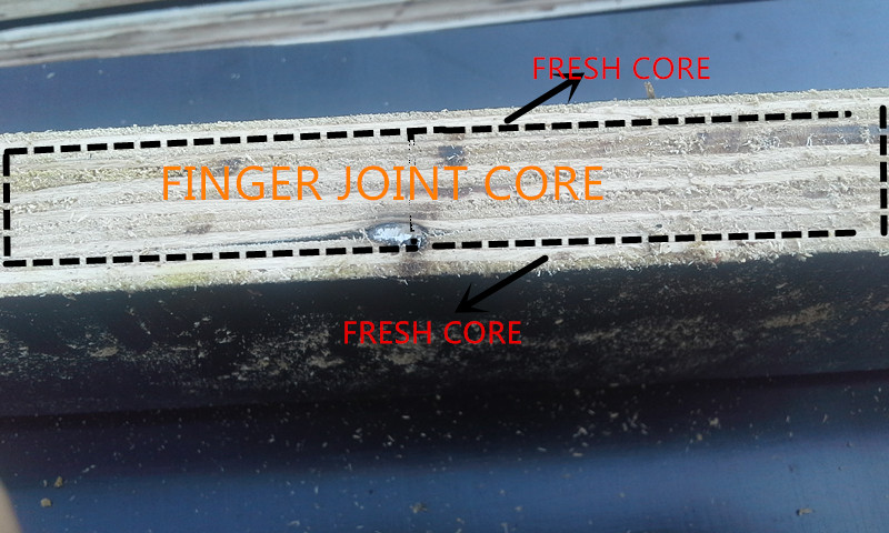 Finger Joint Board Poplar Core WBP Glue for Construction (HBR012)