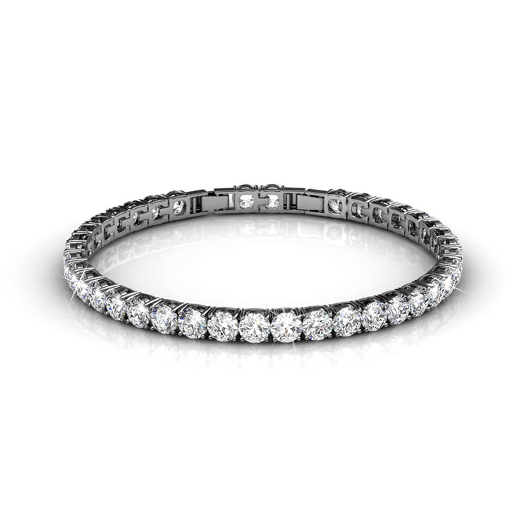 Destiny Jewellery Crystal From Swarovski Crystal Tennis Brilliant Bracelet