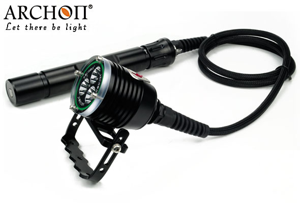 IP68 CREE Xml2-U2 LED Primary Diving Light for Divers Lamps