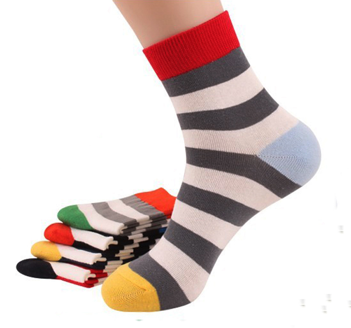 Custom Cotton Mens Dress Socks High Quality