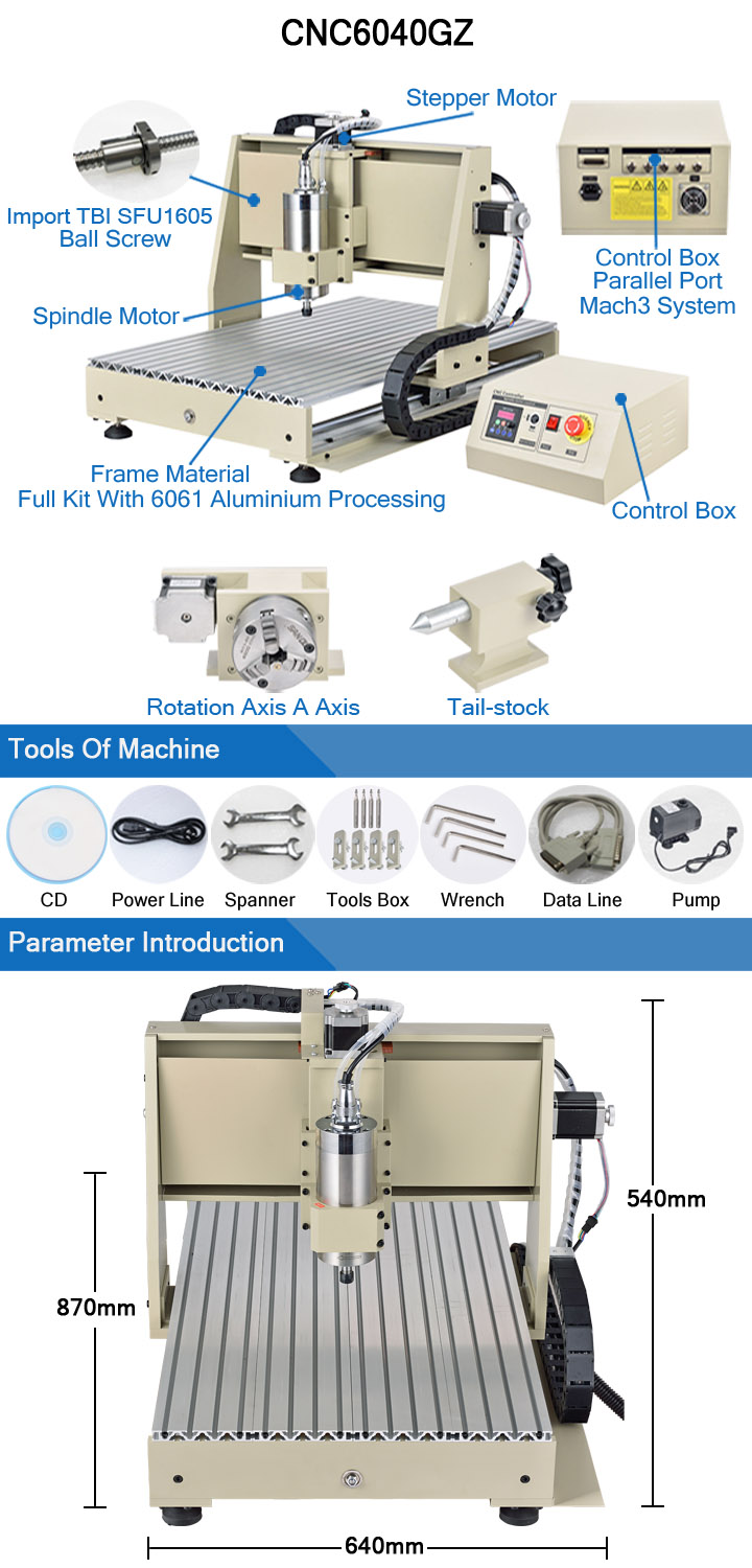 Low Cost CNC Router Durable CNC Router Machine