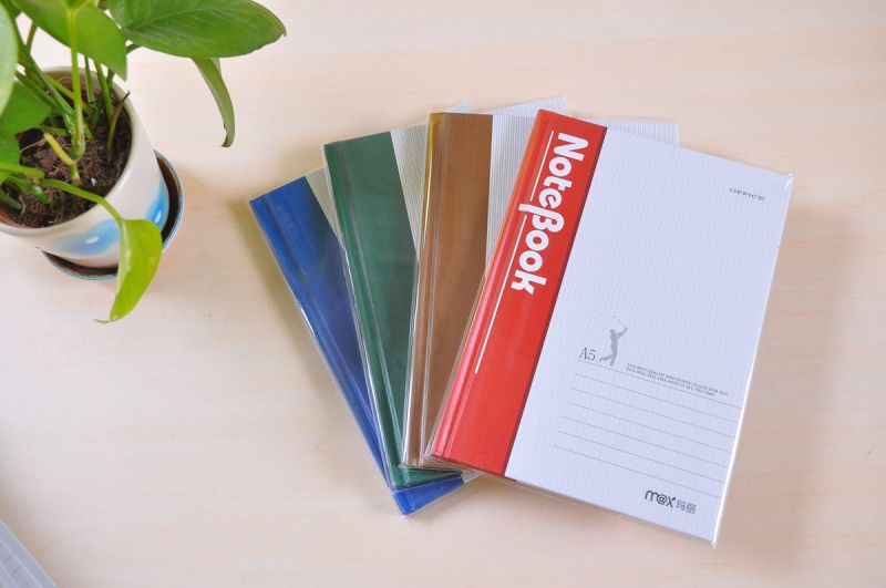 A5 - 64 Sheets Hardcover Notebook School Note Pad Office Memo Pad for Promotion