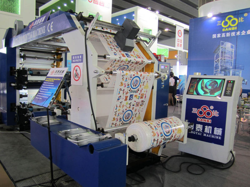 4 Colors High Speed Flexo Printing Machine